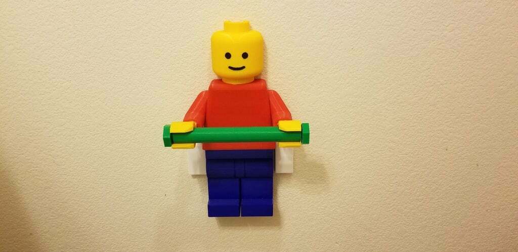 Lego Man Toilet Roll Holder