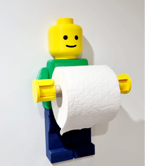 Lego Man Toilet Roll Holder